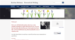 Desktop Screenshot of katrinamaloney.net